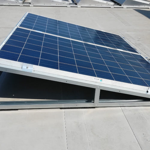 Solar-Montagesystem für Flachdach - stand-alone - Avasco Solar NV