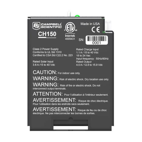 Batterieladeregler - CH150 - Campbell Scientific Ltd.