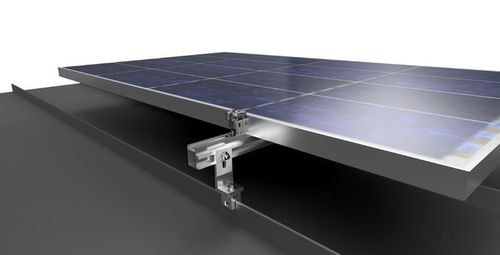Solar-Montagesystem für Flachdach - S-5 - Renusol Europe GmbH - für Metalldach / für Montage im Hochformat / aus Aluminium