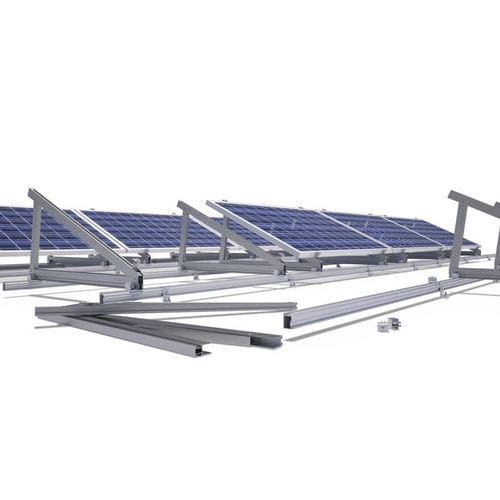 Solar-Montagesystem für Flachdach - TS+ - Renusol Europe GmbH - für Montage im Hochformat / aus Aluminium / selbsttragend