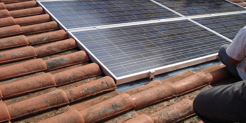 Solar-Montagesystem / Indach - ISSE  - Renusol Europe GmbH - für Montage im Hochformat / aus Aluminium / selbsttragend