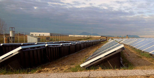 Solar-Montagesystem / Freiland - CS+ - Renusol Europe GmbH - für Montage im Querformat / aus Aluminium / selbsttragend