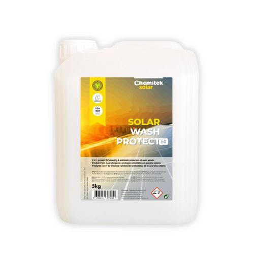 Putzmittel für Solarpanel - SOLAR WASH PROTECT - ChemiTek - biologisch abbaubar
