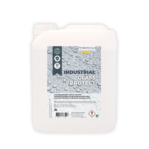 Schutzbeschichtung - INDUSTRIAL GLASS PROTECT - ChemiTek - wasserdicht / Chemikalienschutz / öl- und wasserabweisend