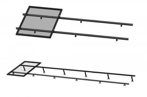 Solar-Montagesystem / Aufdach - SolarRoof™ Black Series - Clenergy