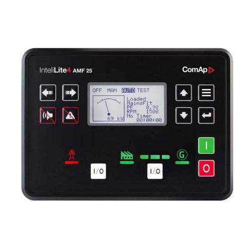 Generator-Controller / AMF - InteliLite 4 25 - ComAp - Mehrfach / digital / Wasserkraftwerk
