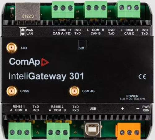Gateway für Kommunikation - CM2GW301BAB - ComAp - TCP / RS-485 / Modbus