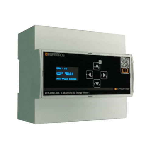 Elektrischer Energiezähler / für DIN-Schiene - KET-MDC-416 - Kerberos Srl - Modbus / mit LCD-Display
