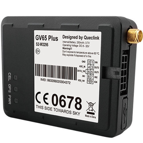 Tracker für Fahrzeuge / mit integrierter Batterie - GV65 Plus - Queclink - GSM / GPRS / CANbus