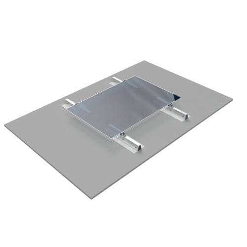Solar-Montagesystem für Flachdach - ROOF-SOLAR PVC - Dome Solar - für Montage im Hochformat / aus Aluminium / aus Edelstahl