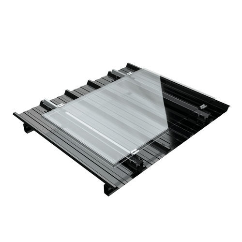 Solar-Montagesystem für Flachdach - HELIOS B² - Dome Solar - für Montage im Hochformat / aus Aluminium / aus Edelstahl