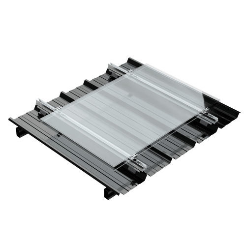 Solar-Montagesystem für Flachdach - KOGYSUN + - Dome Solar - für Montage im Hochformat / aus Aluminium / aus Edelstahl