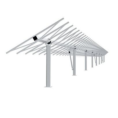 Einachsiger Solar-Tracker - Multipoint Drive 2P - Xiamen Grace Solar New Energy Technology Co., Ltd. - festinstalliert / Photovoltaik