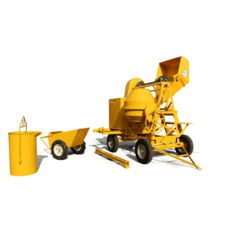 Dieselbetriebener Betonmischer - Ningbo Max Machinery Co., Ltd. - hydraulisch / mobil / kompakt