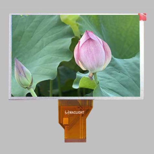 Displaymodul / TFT LCD - MLT080W50-1 - Maclight Display Co., Limited - Farb / 800 x 480 / 8"