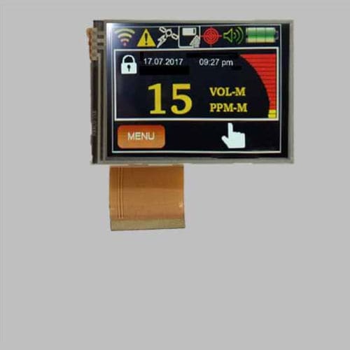 Displaymodul / TFT LCD - MLT028Q50-T15 - Maclight Display Co., Limited - IPS / mit resisitivem Touchscreen / Farb