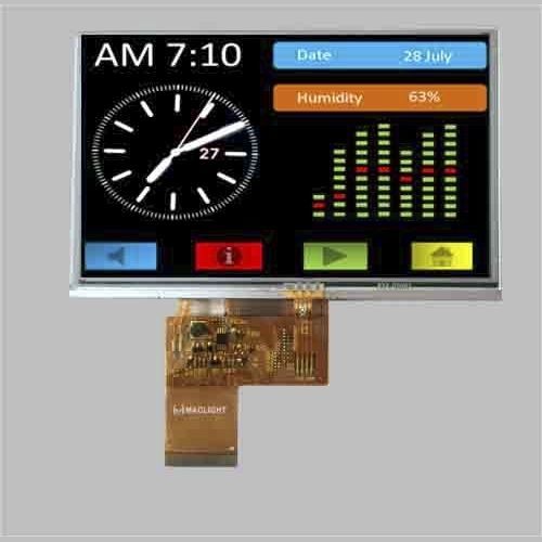 Displaymodul / TFT LCD - MLT043R40-T26 - Maclight Display Co., Limited - mit resisitivem Touchscreen / 480 x 272 / 4,3"