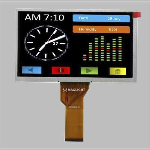 Displaymodul / TFT LCD - MLT070W50-26 - Maclight Display Co., Limited - IPS / Farb / 800 x 480