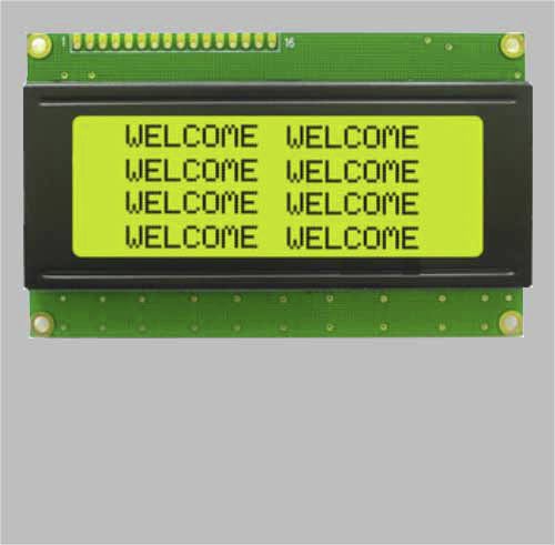 LCD-Display - MLC204Y-1 - Maclight Display Co., Limited - 20 x 4 / Industrie / Information