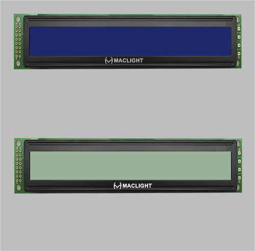 LCD-Display - MLC402Y-1 - Maclight Display Co., Limited - Punktmatrix / monochrom / zweizeilig