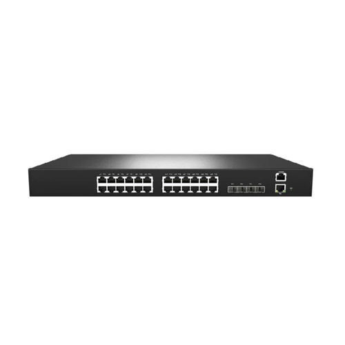 Ethernet-Switch / managed - S5600-28TS - JWIPC TECHNOLOGY CO., LTD. - 24 Ports / Gigabit-Ethernet / Netzwerkschicht 3