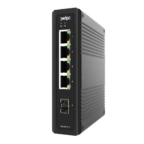 Ethernet-Switch / unmanaged - ISF105TF-P - JWIPC TECHNOLOGY CO., LTD. - 5 Ports / für DIN-Schiene / Standard