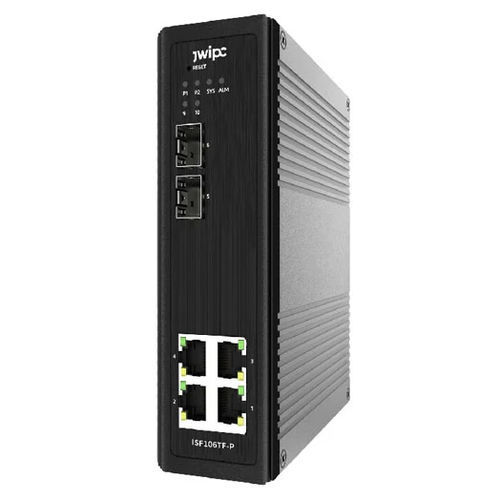 Ethernet-Switch / unmanaged - ISF106TF-P - JWIPC TECHNOLOGY CO., LTD. - 6 Ports / für DIN-Schiene / Standard