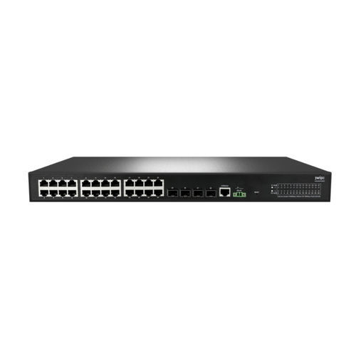 Ethernet-Switch / managed - ISG3200-28TS - JWIPC TECHNOLOGY CO., LTD. - 28 Ports / auf einem Gestell montiert / RJ45