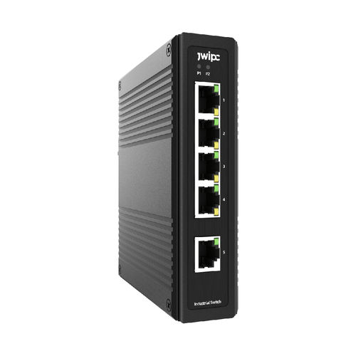 Ethernet-Switch / unmanaged - ISG305P - JWIPC TECHNOLOGY CO., LTD. - 5 Ports / Gigabit / für DIN-Schiene