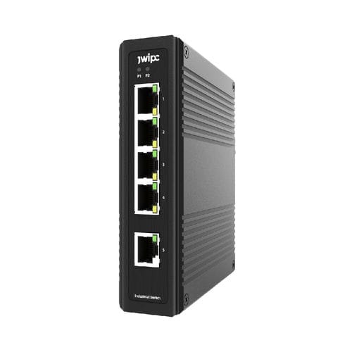 Ethernet-Switch / unmanaged - ISF105P - JWIPC TECHNOLOGY CO., LTD. - 5 Ports / 10/100BaseT(X) / für DIN-Schiene