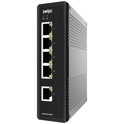 Ethernet-Switch / unmanaged - ISG305P-24V - JWIPC TECHNOLOGY CO., LTD. - 5 Ports / Gigabit-Ethernet / für DIN-Schiene