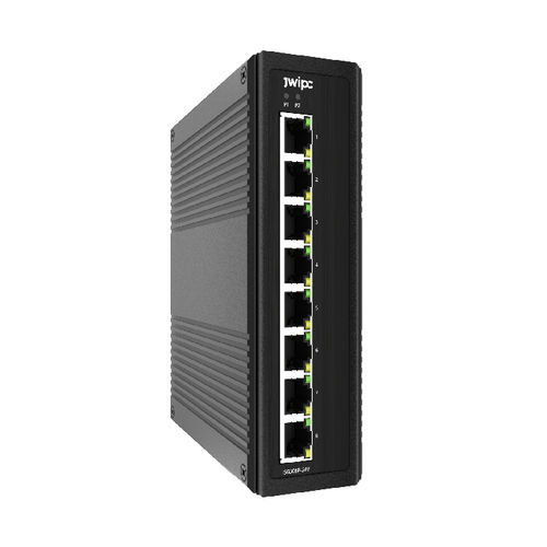 Ethernet-Switch / unmanaged - ISG308P-24V - JWIPC TECHNOLOGY CO., LTD. - 8 Ports / Gigabit-Ethernet / für DIN-Schiene