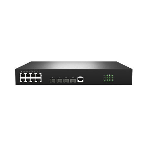 Ethernet-Switch / managed - S3200-12TF-P - JWIPC TECHNOLOGY CO., LTD. - 24 Ports / Gigabit-Ethernet / für Büroanwendungen