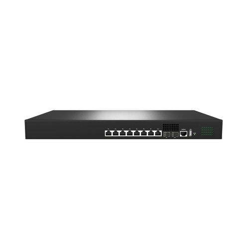 Ethernet-Switch / managed - S5800-10TGS-HPW - JWIPC TECHNOLOGY CO., LTD. - 8 Ports / vertikal / RJ45