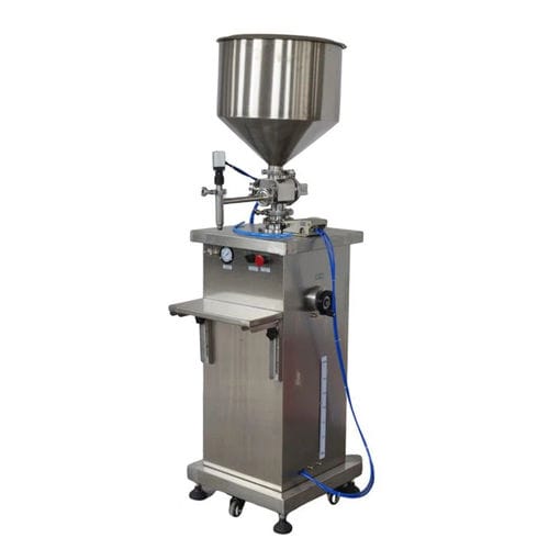 Flüssigkeitsfüllmaschine mit Fußpedal, Abfüllmaschine für flüssigen Saft, CNC, 30 W, geeignet für die Kosmetikindustrie in der Lebensmittel- und Getränkeindustrie