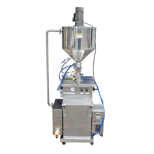 Heißfüllmaschine - FM2 - Guangzhou Chaoxian Packing Machine Co., Ltd. - halbautomatisch / für Töpfe / für Glasflaschen
