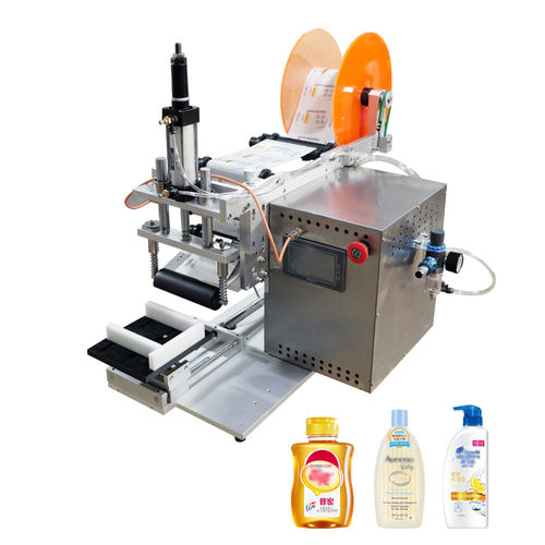 Halbautomatische Etikettiermaschine - LM2 - Guangzhou Chaoxian Packing Machine Co., Ltd. - für Flaschen / Dosen / für die Pharmaindustrie