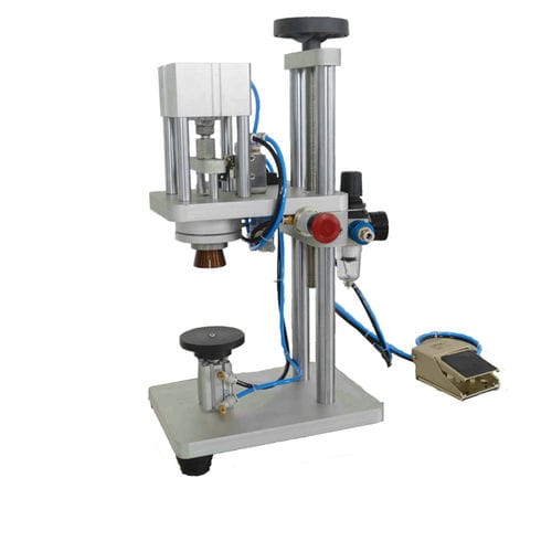 Crimpmaschine für Parfümfläschchen - CM3-P - Guangzhou Chaoxian Packing Machine Co., Ltd. - halbautomatisch / pneumatisch