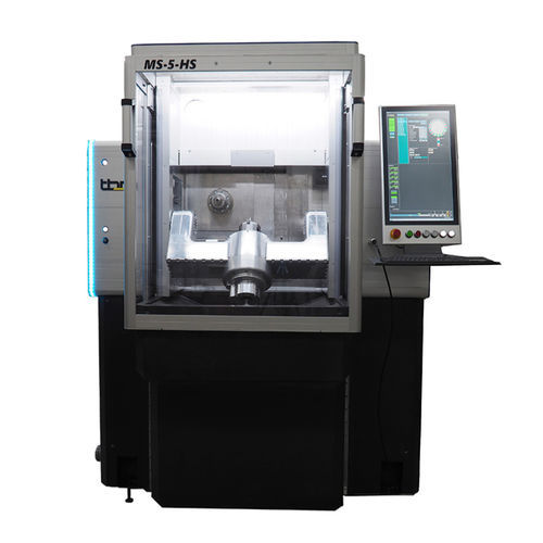 Horizontale CNC-Fräsmaschine - MINISPEED MS 5-HS  - TBM Technisches Büro München GmbH - 5-Achs / für Glas / Drehtisch