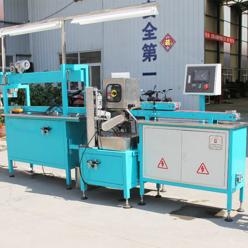 Rundmesser-Schneidemaschine - Door Gasket Cutting Machine - Xiamen Dexing Magnet Tech. Co., Ltd. - für Gummi / für Glasscheiben / für Tür