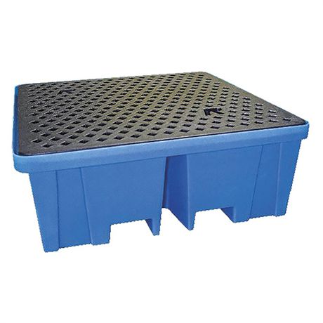 Auffangwanne für 4 Fässer - BRP series - STOCKMAN - für 2 Fässer / Polyethylen