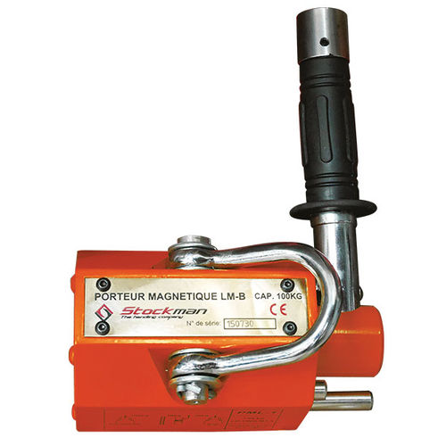 Manuell geschalteter Permanent-Lasthebemagnet - LM-B series - STOCKMAN - kompakt / rechteckig