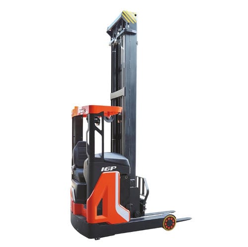 Elektrischer Schubmaststapler - RT16PRO series - STOCKMAN - mit Quersitz / für Palette / für Lagerhallen