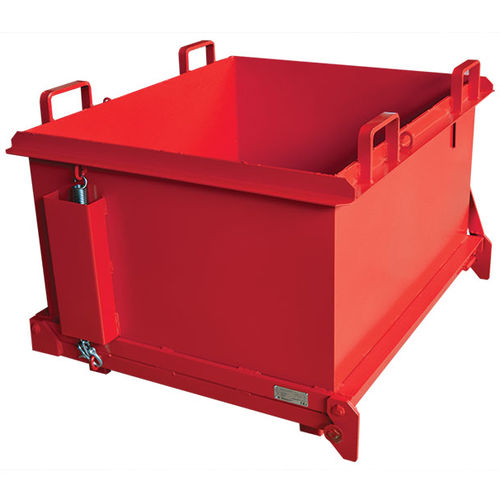 Bodenablauf-Absetzcontainer - SBFO series - STOCKMAN - Metall / für Gabelstapler