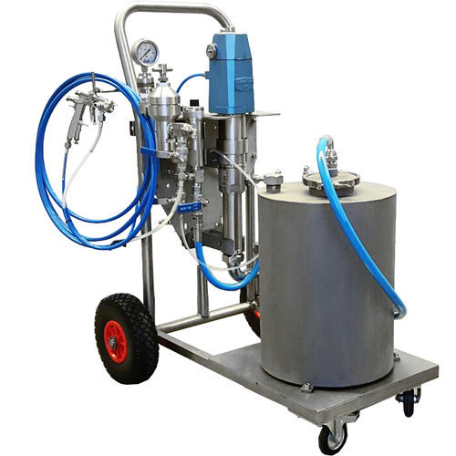 Mobiles Pumpenaggregat - 734828-xx series - Airmation ECP srl - für Farbe / für Klebstoffe / Druckluft