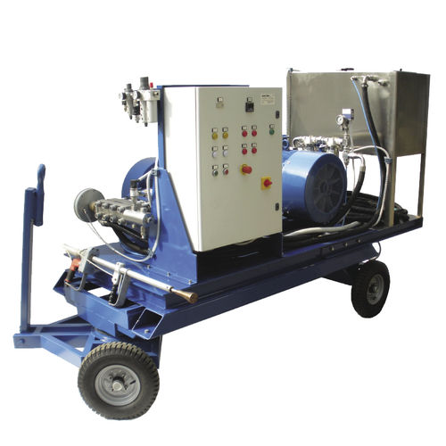 Ultrahochdruck-Pumpenaggregat - HPE-50-C3-M2 series - Airmation ECP srl - Wasser / elektrisch / stationär