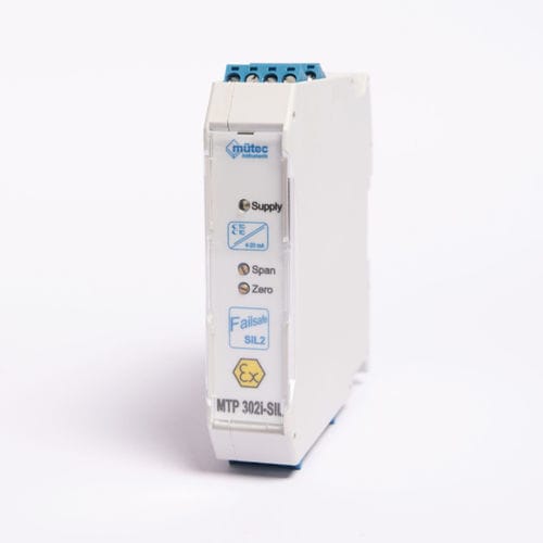 DIN-Schienen-Temperaturmessumformer - MTP 302i - Mütec Instruments GmbH - Thermoelement / 2-Kanal / 2-Leiter