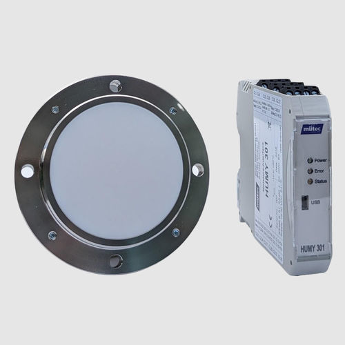 Feuchtigkeitsmessgerät für Schüttgut - HUMY 301 - Mütec Instruments GmbH - kapazitiv / Inline / mit Temperatursensor