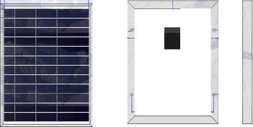 Solarpanel / polykristallines Silizium - SFED-G5P - Shenzhen Sunfield New Energy Technology Co.,Ltd - CE / ISO / auf Glas
