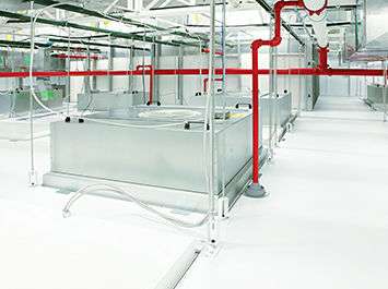 Wabenkern-Sandwichplatte - Pharma  - Plascore - Aluminiumwellblechkern / mit Aluminiumdeckblech / mit Stahldeckblech